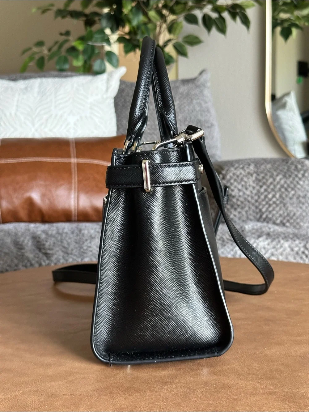 kate spade structured black